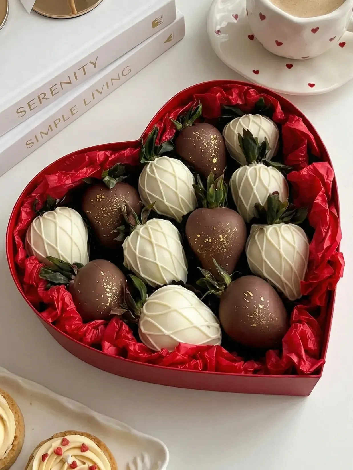 Strawberries in chocolate 12 pieces