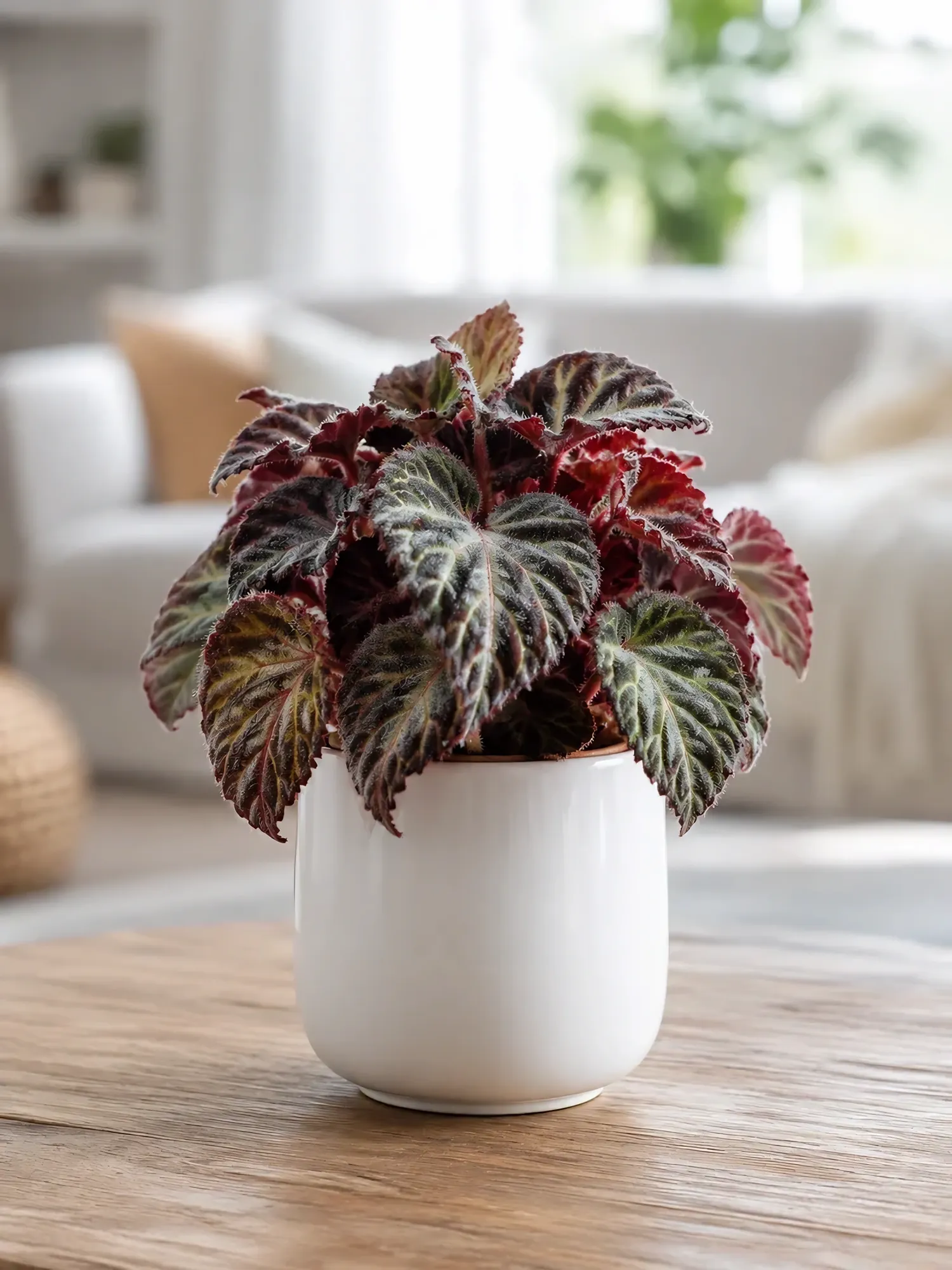 Purple begonia — photo 3