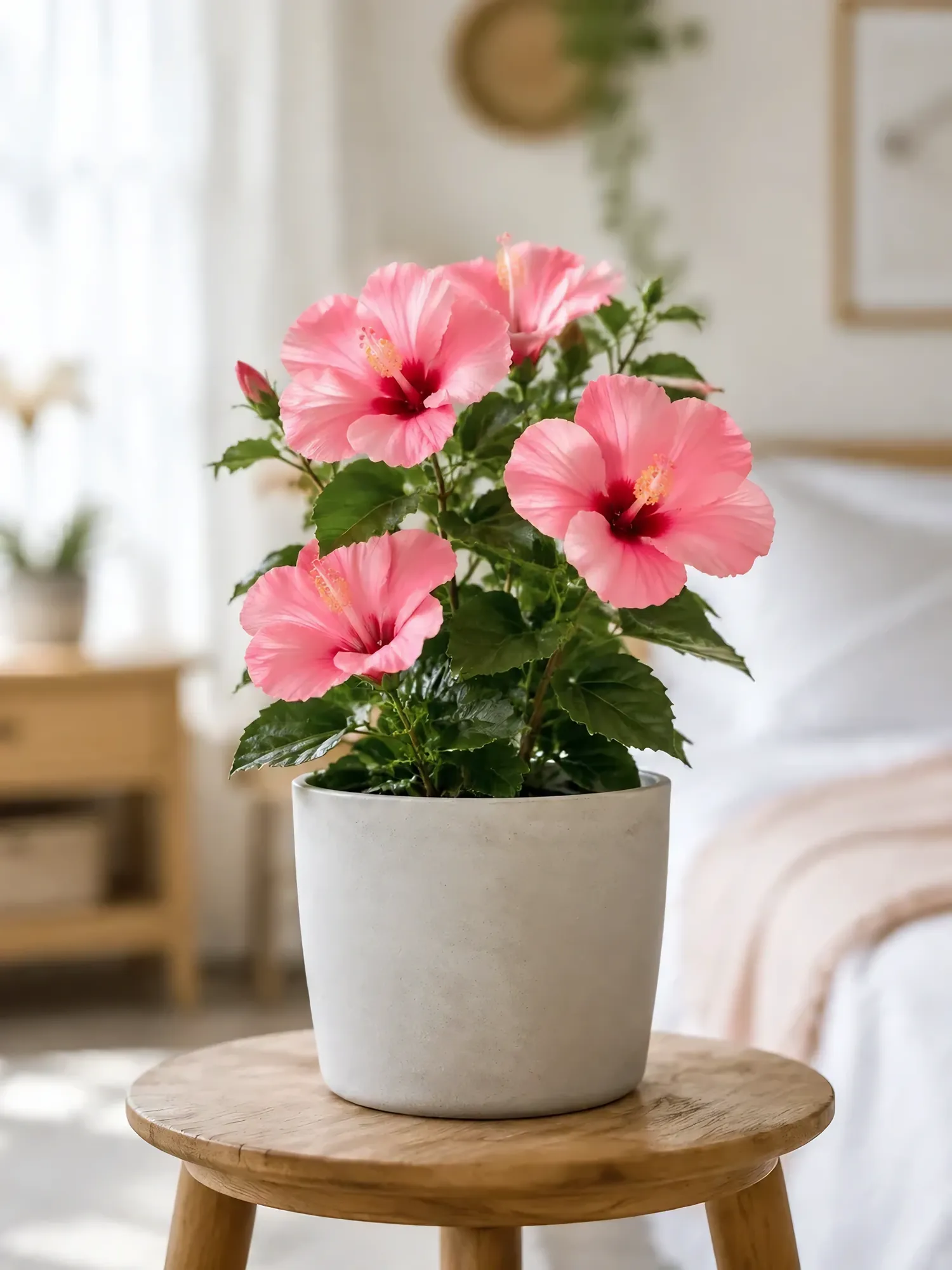 Red hibiscus — photo 3