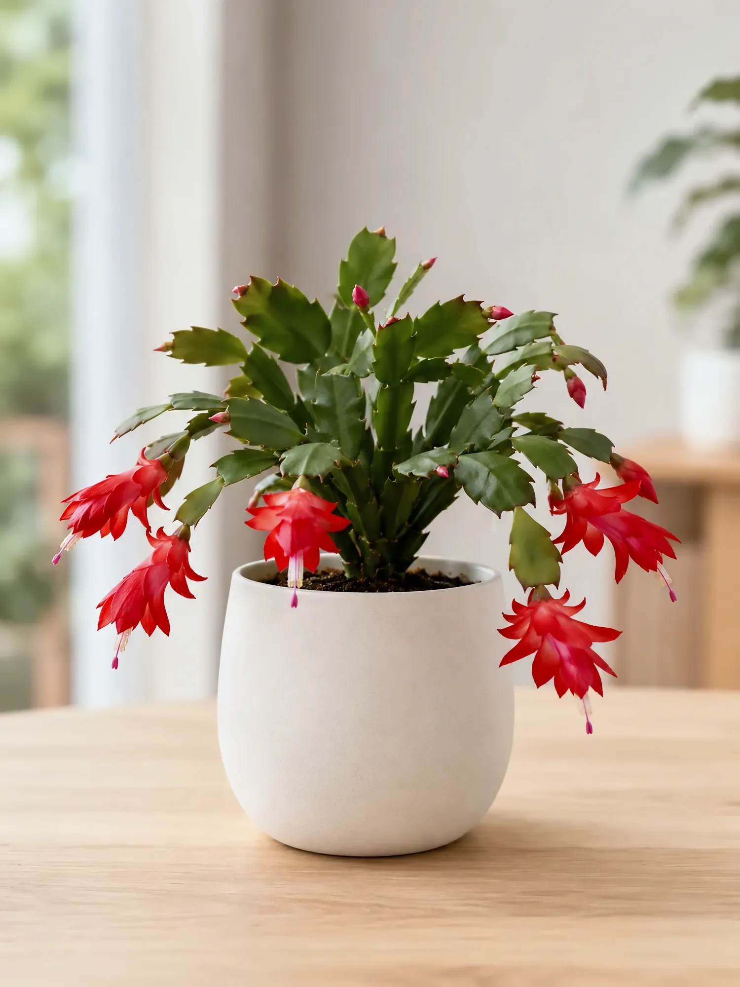 Christmas cactus white d9 — photo 2