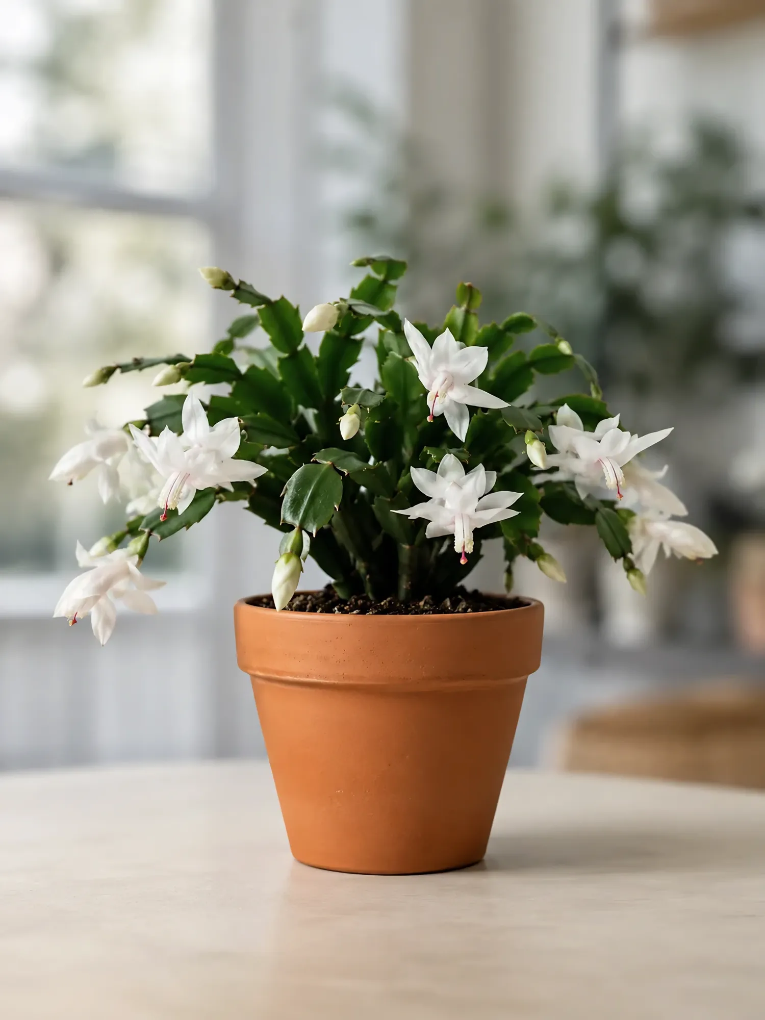 Christmas cactus white d9 — photo 5