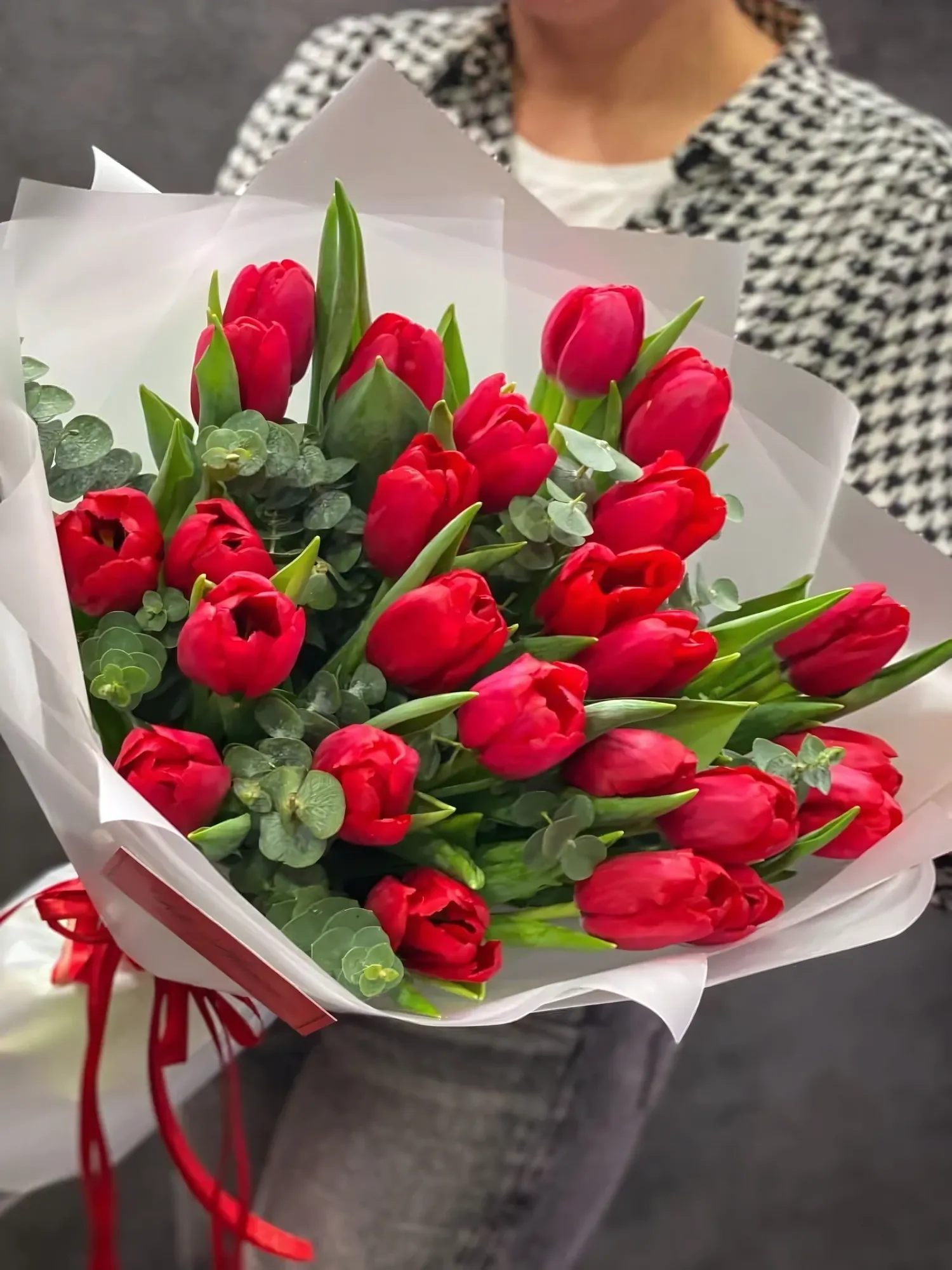 Bouquet Mono Red