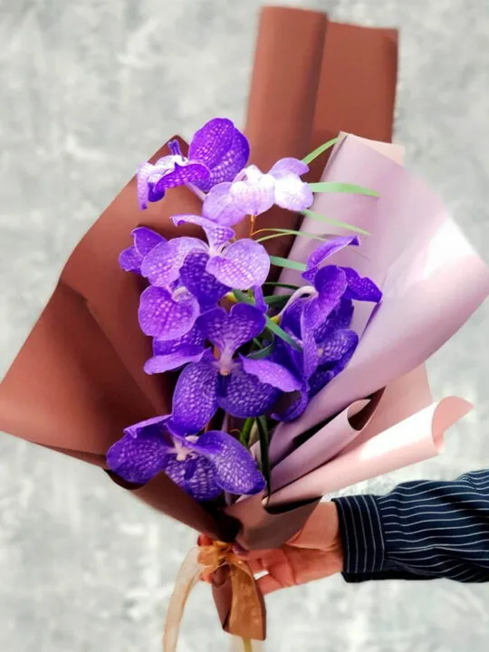 Букет из орхидеи Ванда