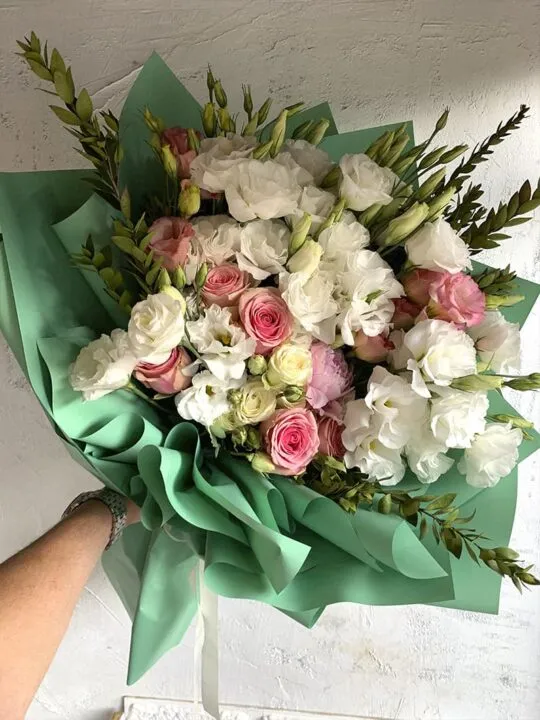 Букет Изумрудный лес