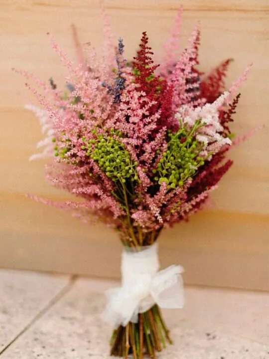 Букет из астильбы