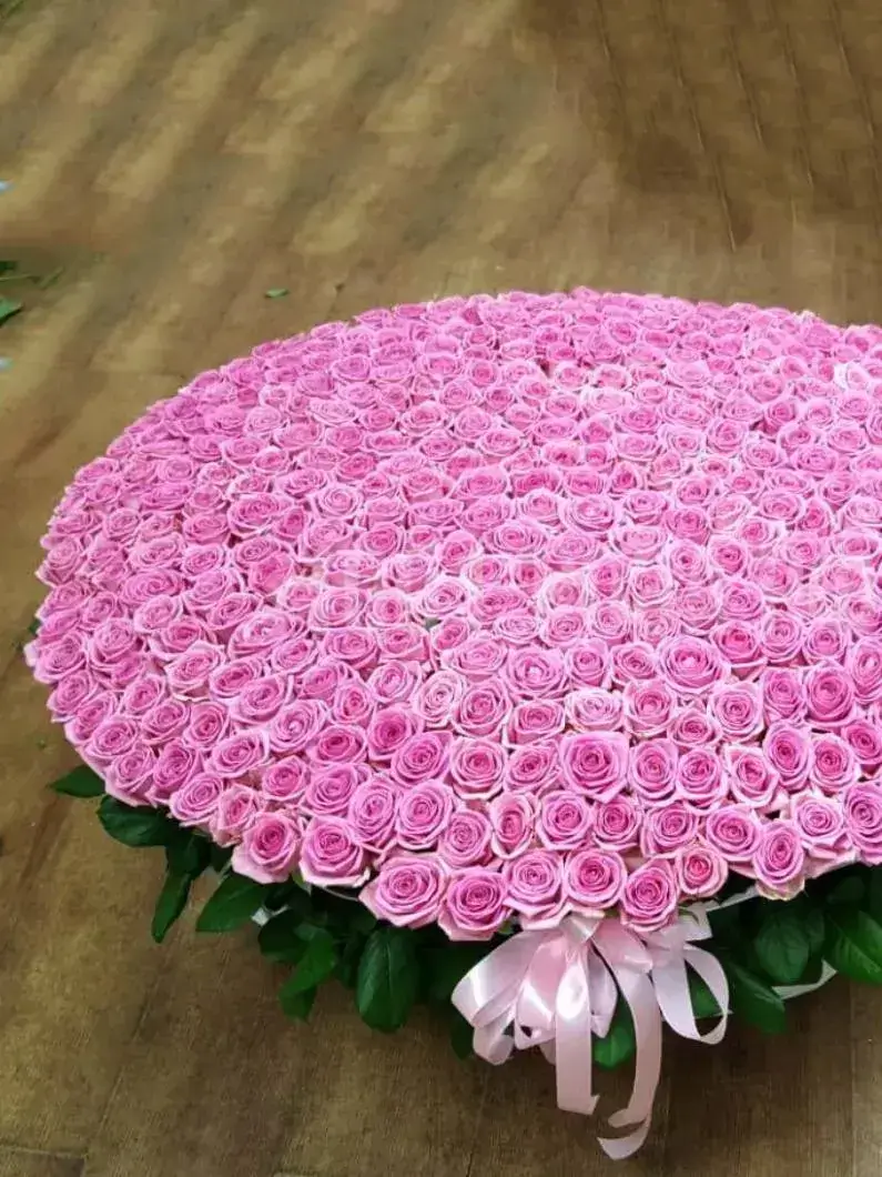 1️⃣ 1001 роза – заказать с доставкой в Алматы от PRO-BUKET!