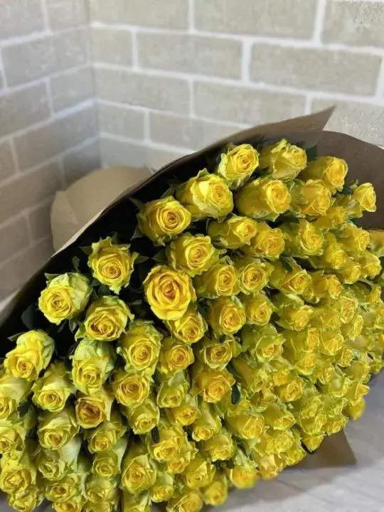 101 роза 30 см