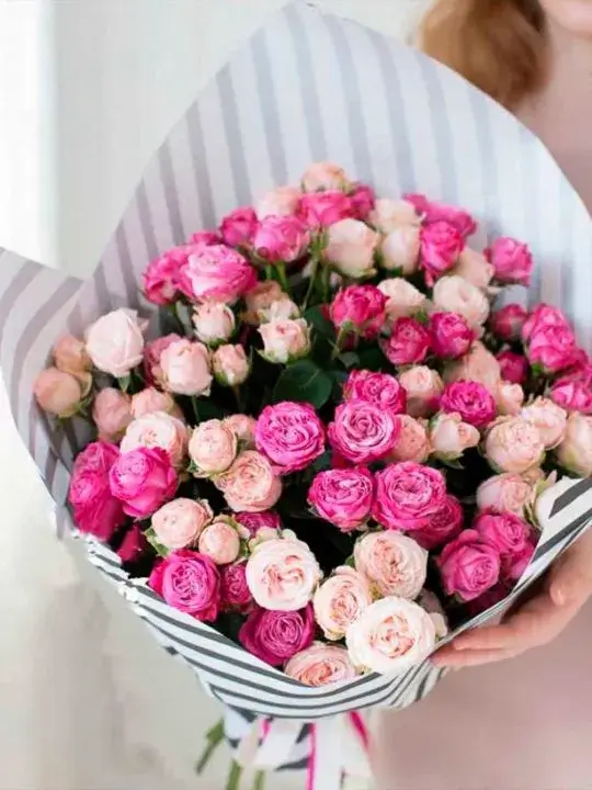 Букет из 15 роз микс