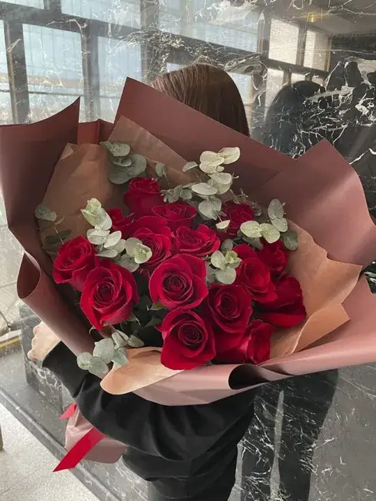 Букет садовых роз