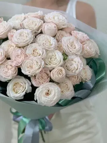 Букет из 11 пионовидных роз Бомбастик