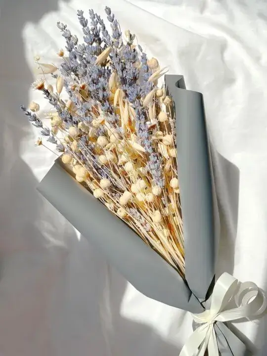 Мини-букет из сухоцветов