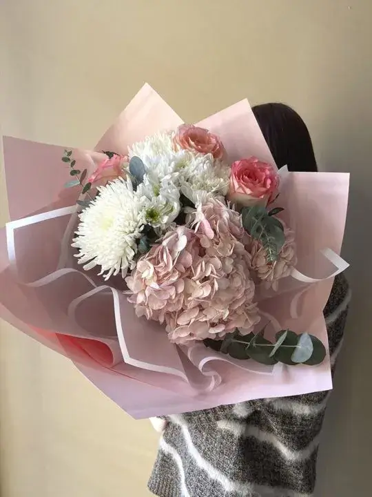 Букет Пудровые облака