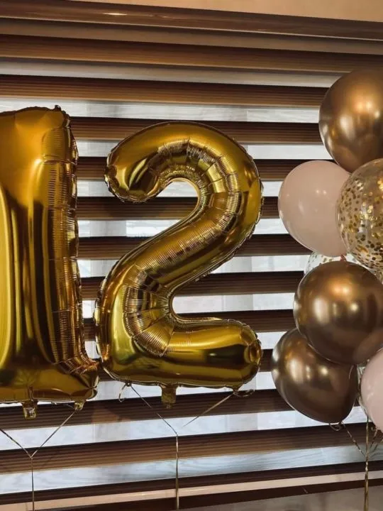 Композиция из шаров Дамаск