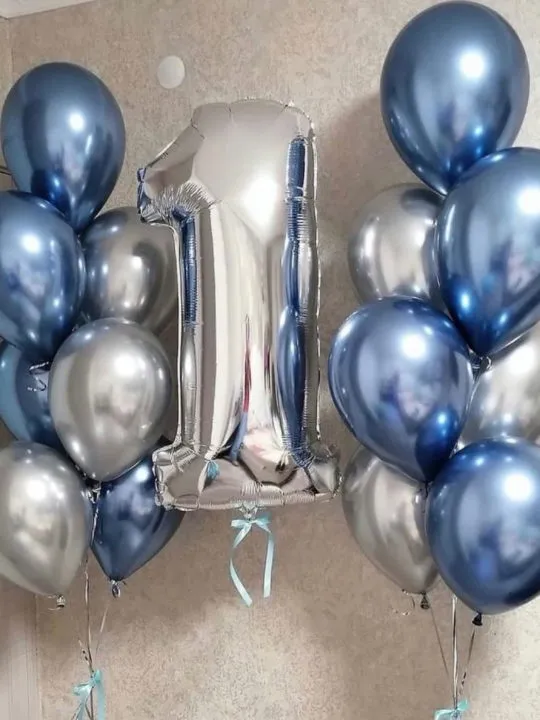 Композиция из шаров 1 годик