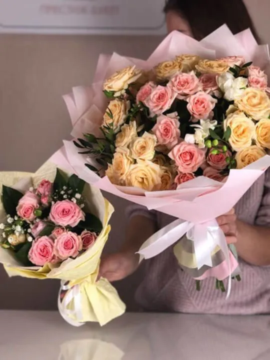 Букет для мамы и дочки