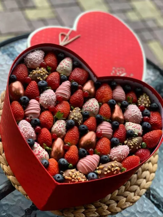Клубника в шоколаде Сердце