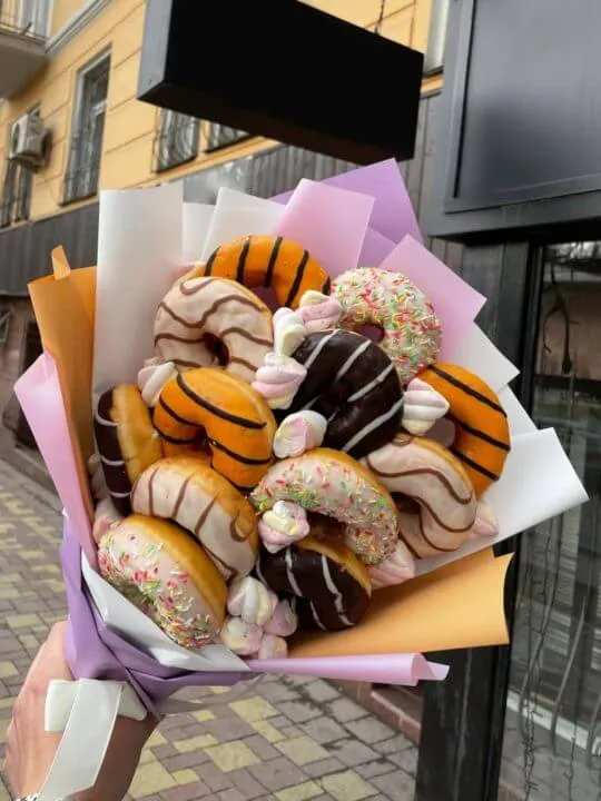 Букет Букет из пончиков