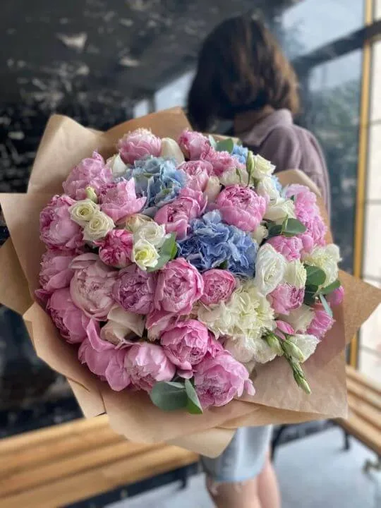 Букет Фонтан нежности