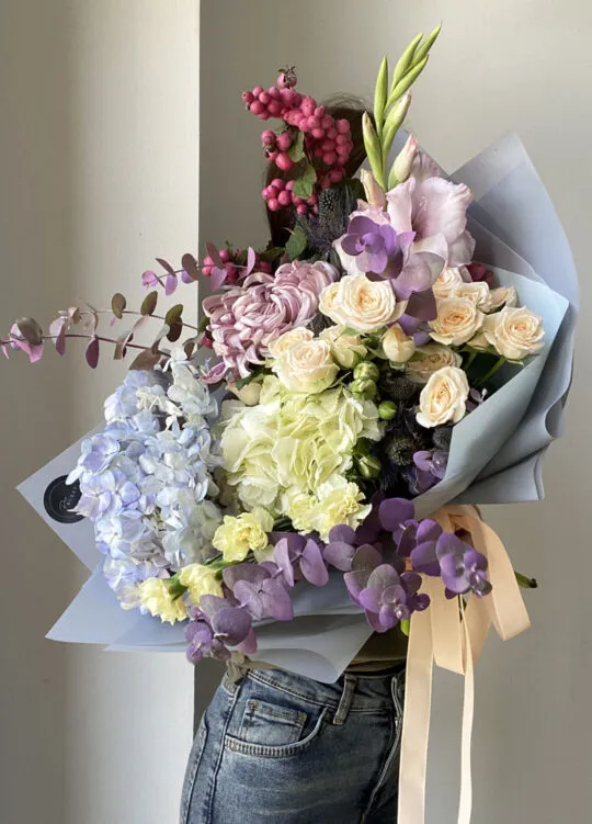 Букет Самба белого мотылька