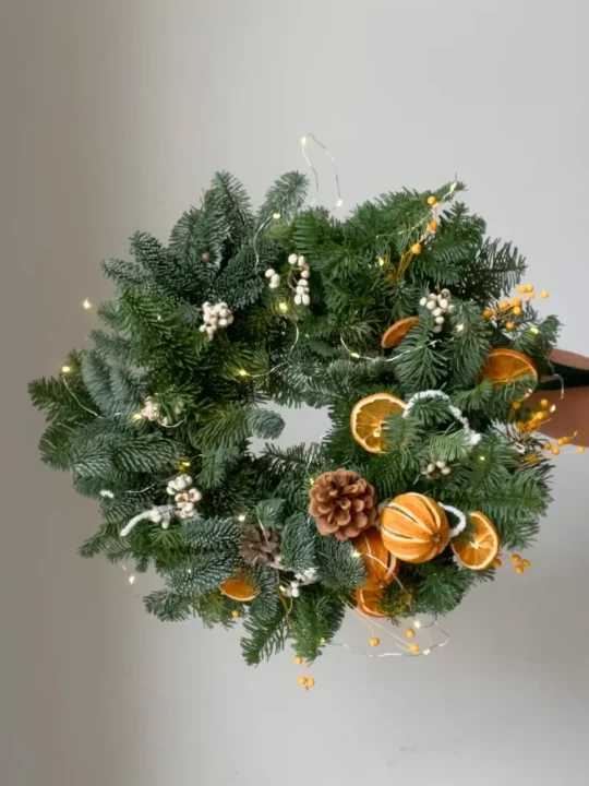 Венок Новогодняя пора