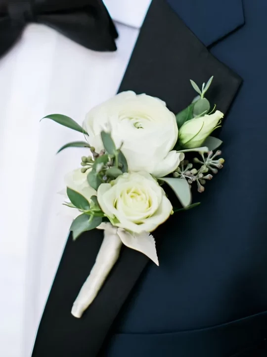 Бутоньерка Жемчужное Утро