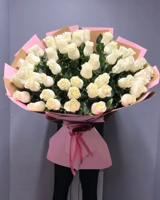 51 роза 100 см