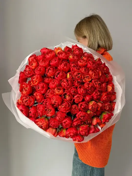 101 пионовидный тюльпан