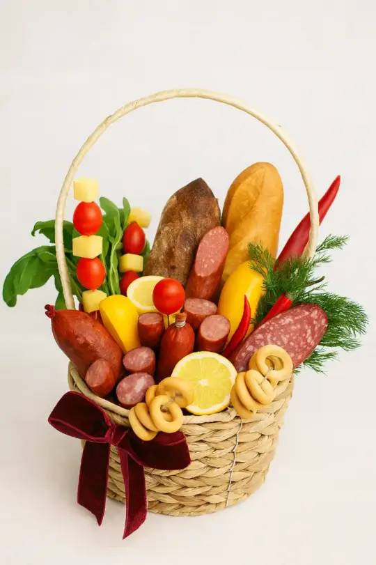 Композиция Колбасный день