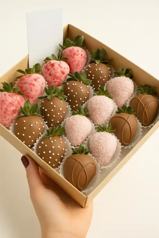 Композиция Клубничный сюрприз