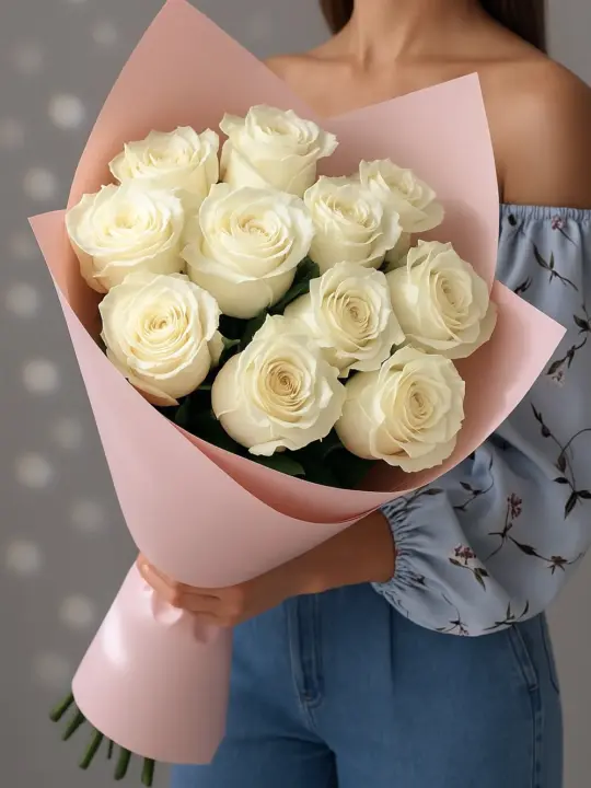 11 голландских роз