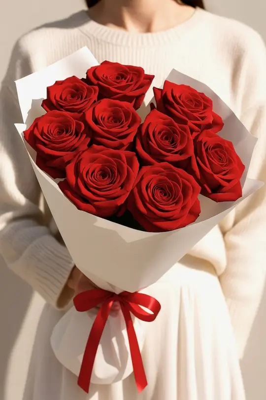 Букет из 9 красных роз