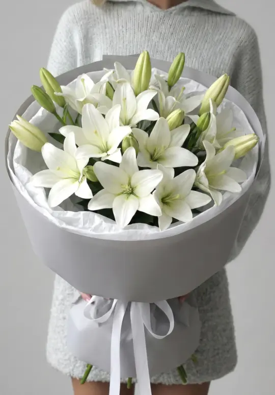 Bouquet of 5 lilies
