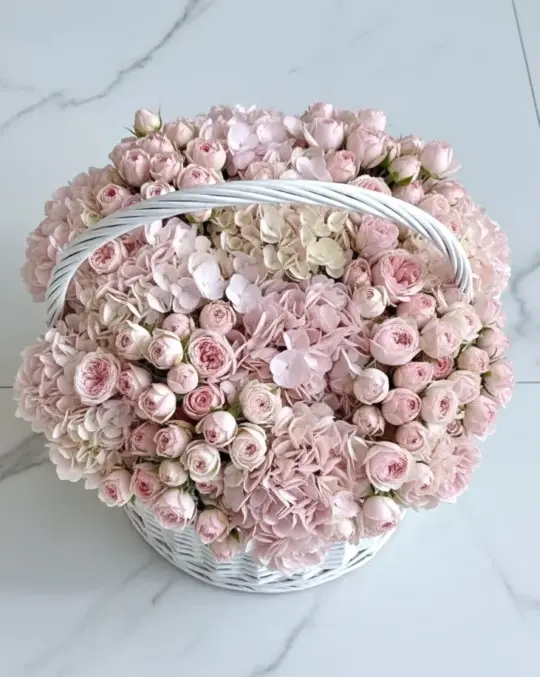 Букет Пудровое небо