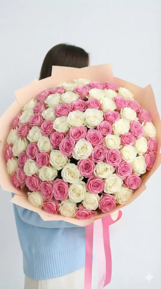 Букет из 101 розы (микс)