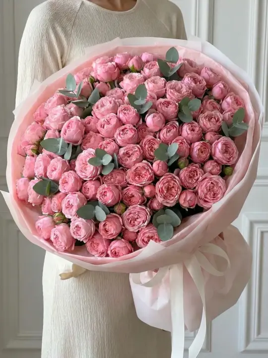 Букет из 25 розовых роз Juliet