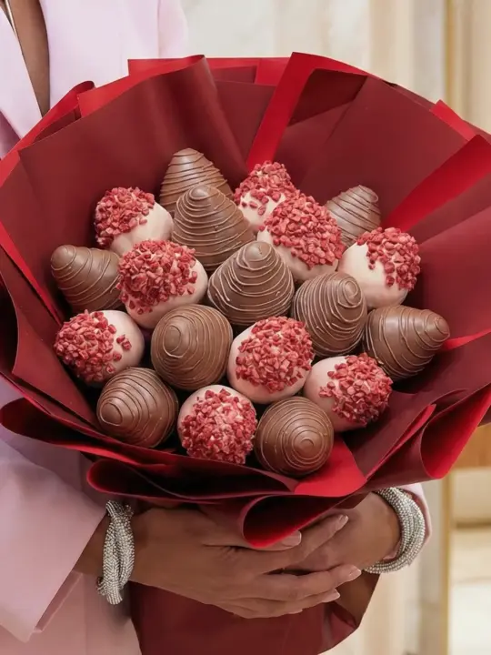 Букет Шоколадное бордо