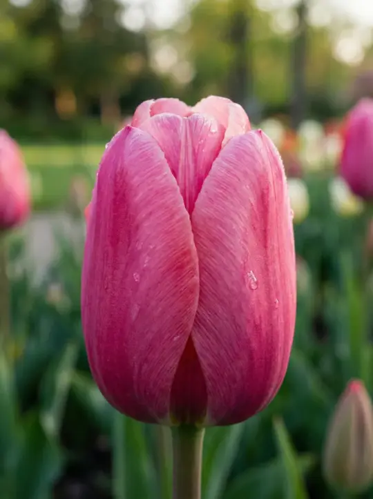 Розовый тюльпан ОПТ